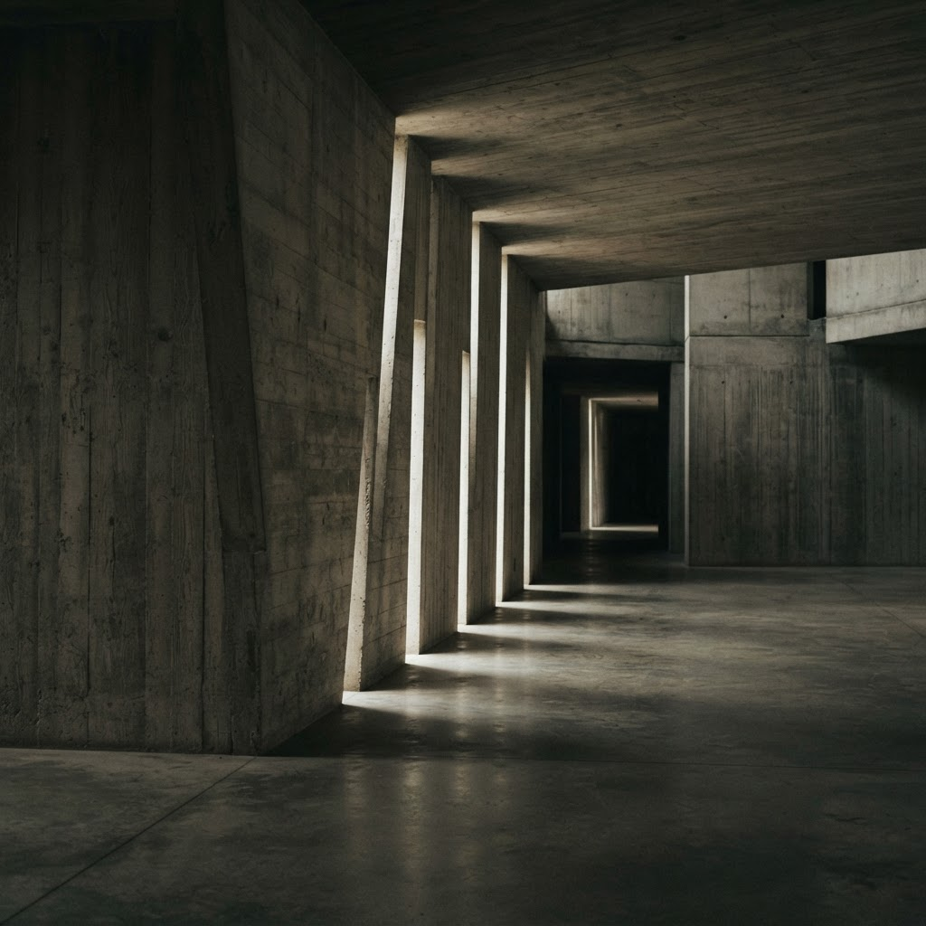 AI-generated architecture frame